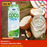 Nước Dừa VINAMILK CoCo Fresh (Hộp 1L)